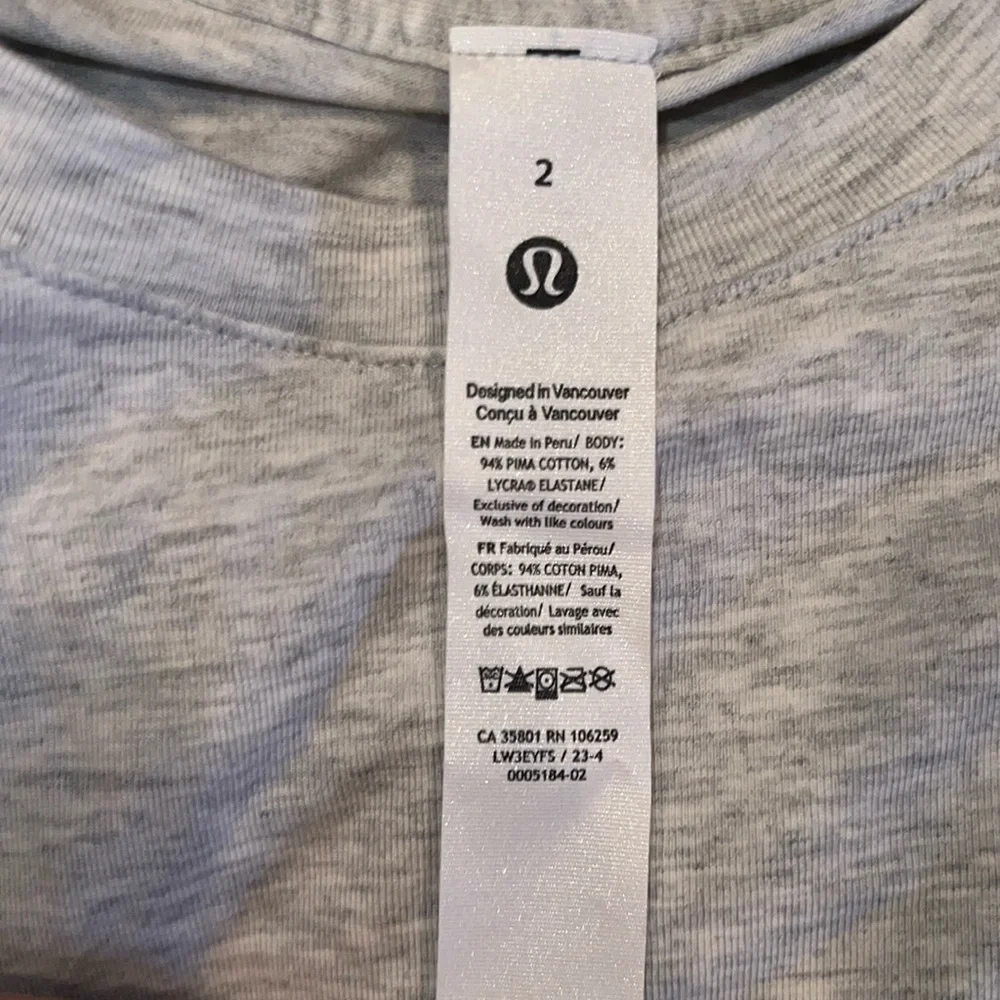 Lululemon Hold Tight Long Sleeve - Picture 3 of 3